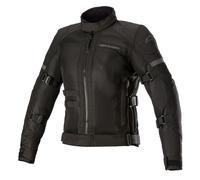 Giacca da moto Alpinestars Stella Crosshill Waterproof Air da donna nera-nera L