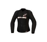 Alpinestars Stella SMX Air, giacca tessile donna L female Nero/Bianco/Rosso Fluo
