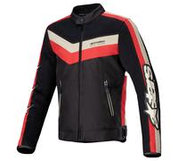 Giacca da moto Alpinestars T-Dyno Air nera-rossa-beige 4XL