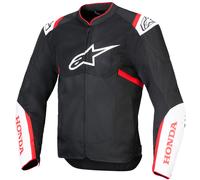 Giacca da moto Alpinestars T-SPS Air V2 Honda Collection Nero-Bianco-Rosso 3XL
