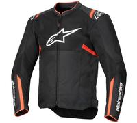 Giacca da moto Alpinestars T-SPS Air V2 nero-rosso fluo 4XL