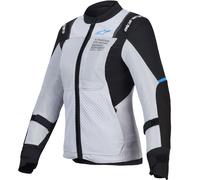 Giacca da moto da donna Alpinestars Stella ST-2 Air grigio chiaro-nero XL