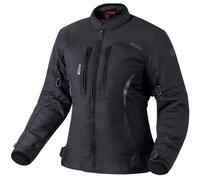 Giacca da moto da donna Ozone Delta IV nera 6XL