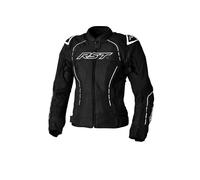 RST S-1 Mesh, giacca tessile impermeabile donna L female Nero/Bianco