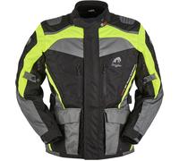 Giacca da moto Furygan Apalaches nero-giallo fluo M