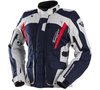 Furygan Apalaches, giacca tessile donna impermeabile L female Blu Scuro/Grigio Chiaro/Rosso