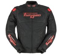 Furygan Atom Vented Evo, giacca in tessuto 4XL male Nero/Rosso