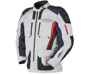 Giacca da moto Furygan Brevent 3 in 1 grigio-nero-rosso-blu Saldi 2XL