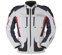 Giacca da moto Furygan Brevent 3 in 1 grigio-nero-rosso-blu XL