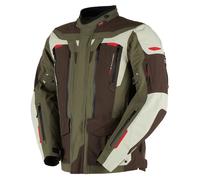 Giacca da moto Furygan Voyager verde-marrone-beige XL
