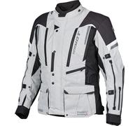 Germot InsideOut Giacca tessile moto, nero-grigio, taglia 4XL per maschi