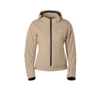 GMS Falcon Neo Softshell Giacca tessile impermeabile per motociclette, beige, Taglia XL