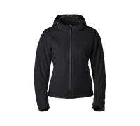 GMS Falcon Neo Softshell Giacca tessile impermeabile per motociclette, nero, taglia XL per donne