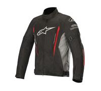 Alpinestars Giacca da moto Gunner V2 Wp Jacket Black Gray Red, nero/grigio/rosso, XXL