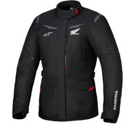 Giacca da moto impermeabile Alpinestars Stella ST-1 da donna collezione Honda nero-rosso XL