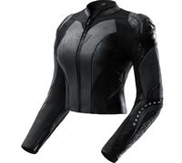 Giacca da moto in pelle da donna Rebelhorn Diva RS nera 46