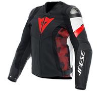 Giacca Pelle AVRO 5 Nero Rosso DAINESE - AN: 50