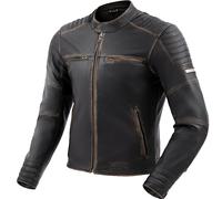 Giacca da moto in pelle marrone Rebelhorn Hunter II XS