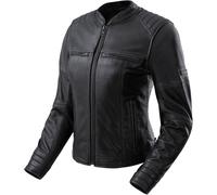 Giacca da moto in pelle Rebelhorn Hunter II Donna Nero XL