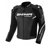 Giacca da moto in pelle Shima Bandit 2.0 nera 54