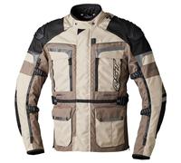RST Pro Adventure-X, giacca tessile impermeabile 3XL male Beige/Marrone/Nero