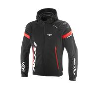 IXON Giacca tessile da motocicletta Pulsion Air Nero-Bianco-Rosso XL Uomo