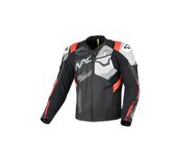 Macna Ignite Giacca, Nero/Rosso, 56 Unisex-Adulto