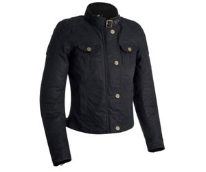 Giacca da moto Oxford Holwell Donna Nero Saldi 18