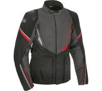 Giacca da moto Oxford Montreal 4.0 Dry2Dry™ Nero-Grigio-Rosso M