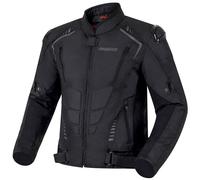 Giacca da moto Ozone Pulse nera-grigia 7XL