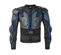 Giacca da moto per bambini Dirt Bike Gear MTB ATV Motocross Armatura Giacca Petto Indietro Protezione Eblow per Skateboard Pattinaggio