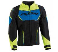 Giacca da moto per bambini IXON Striker Air nero-blu-giallo 10
