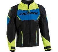 Giacca da moto per bambini IXON Striker Air nero-blu-giallo 6