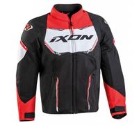 Giacca da moto per bambini IXON Striker Air nero-rosso-bianco 8