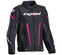 Giacca da moto per bambini IXON Striker nero-rosa 8