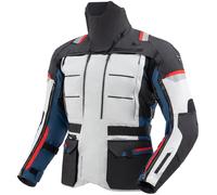 REBELHORN Cubby V Giacca da Moto Uomo | Tessile | Protezioni Gomiti e Spalle Livello 2 | Membrana In & Out Rimovibile e Gilet Isolante | Grandi Pannelli di Ventilazione