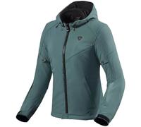 Giacca da moto Revit Afterburn H2O Donna Verde Scuro 42