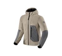 Revit Boson Giacca tessile da motocicletta, Sabbia/Grigio, Taglia M
