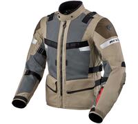 Giacca da moto Revit Cayenne 2 marrone-grigio S
