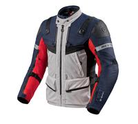Giacca da moto Revit Defender 3 GTX rosso-blu S