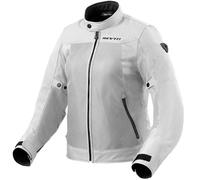 Giacca da moto Revit Eclipse 2 da donna, colore argento 34