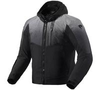 Giacca da moto Revit Epsilon H2O nera-grigia XL