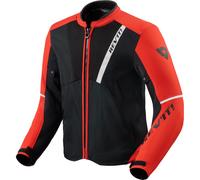 Giacca da moto Revit GT-R 4 Air rosso-nero 3XL