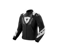 Revit Hyperspeed 3 H2O Giacca tessile da motocicletta impermeabile, Bianco/nero, Taglia 3XL