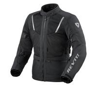 Giacca da moto Revit Levante 2 H2O nero 2XL