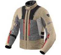 Giacca da moto Revit Offtrack 2 H2O grigio sabbia M