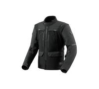 Revit Offtrack 3 H2O Giacca tessile da motocicletta impermeabile, nero, Taglia 4XL