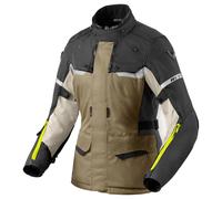 Giacca da moto Revit Outback 4 H2O da donna verde-antracite 38