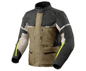Giacca da moto Revit Outback 4 H2O verde-antracite 2XL