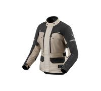 Revit Outback 5 H2O Giacca tessile impermeabile per motociclette, Sabbia/Nero, Taglia 38